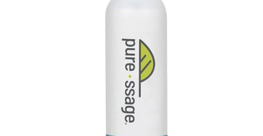 Pure-Ssage unscented massage gel 8 ounce bottle with pump dispenser for professional therapists