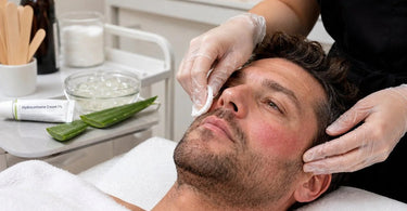 Comparison of post-wax hydrocortisone cream versus natural aloe vera gel for reducing skin redness and inflammation after professional waxing services.