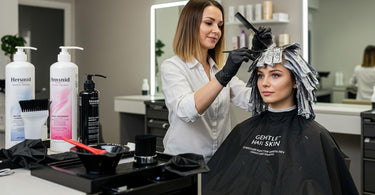 Safe hair dye options for clients with sensitive scalps