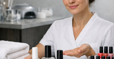 Selection of ridge filling base coats for uneven nail surfaces including Seche and professional gel options