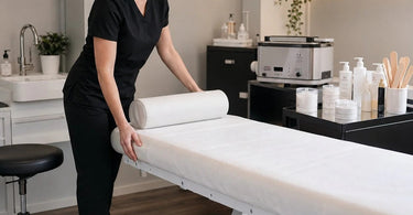 Selection of professional waxing tables, massage beds, and spa furniture for salon and spa treatment rooms at Pure Spa Direct