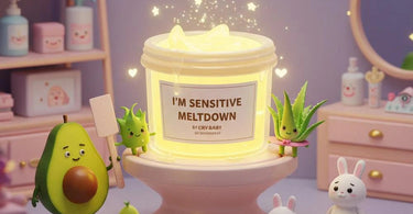 CryBaby I'm Sensitive Meltdown Hard Wax for sensitive skin and vegan clients