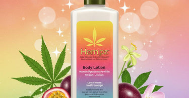 Hempz Limited Edition Pride Love & Passion Fruit Herbal Body Moisturizer - Vibrant bottle with rainbow design