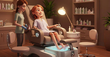 Simplicity LE Pedicure Spa by Continuum - No plumbing required for luxurious pedicures