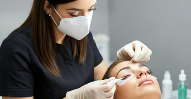 Professional eyelash perming procedure step-by-step guide