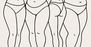 Comparison of Brazilian and bikini wax styles on different body types