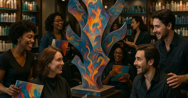 Creative color services and client collaboration in modern salons and spas