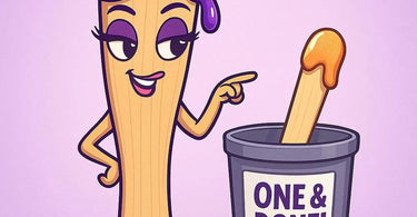 Professional waxing spatulas for hygienic hair removal in salons and spas