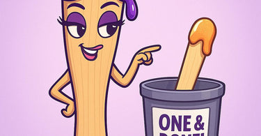 Professional waxing spatulas for hygienic hair removal in salons and spas