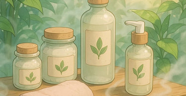 Hypoallergenic spa products displayed elegantly including wax, lotions, and facial treatments for sensitive skin