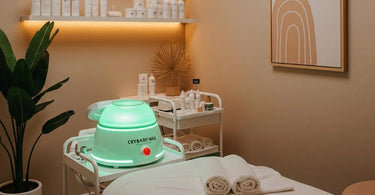 The Meltdown Machine wax warmer by Crybaby Wax, featuring stainless steel bowl and professional design for salons