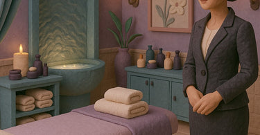 Professional mystery shopper evaluating spa experience and service quality