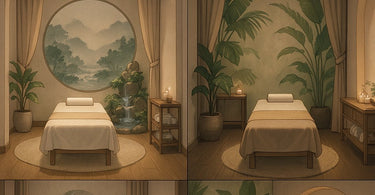 Elegant spa treatment room with beautiful decor showcasing the power of creative room naming