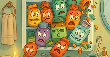 Proper vitamin storage solutions for spa clients with alternatives to medicine cabinet placement