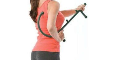TheraCane Self-Massager - professional trigger point therapy tool for back and muscle pain relief