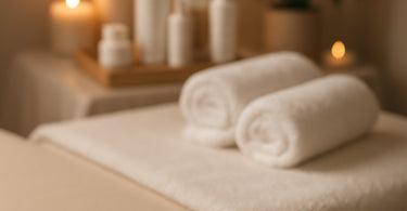Professional diamond microdermabrasion facial treatment in progress at a spa