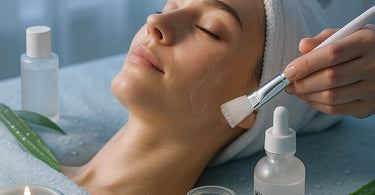 Step-by-step hyaluronic acid facial treatment for spa professionals