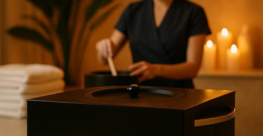 Professional wax warmers for high-volume spas, featuring sleek designs and advanced heating technology