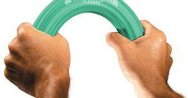 Thera-Band Flexbar Medium Green resistance bar for tennis elbow rehabilitation and grip strength