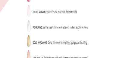 CND Shellac Quiet Luxury Collection featuring timeless nail looks