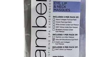 Ultra Silk Biocellulose Eye Patch by Amber Products - professional under-eye treatment for spas and salons