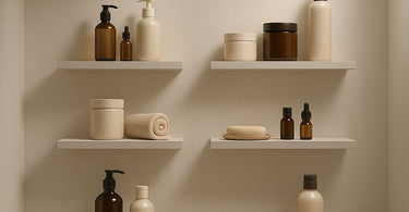 Museum curation techniques applied to spa and salon product displays for increased retail sales