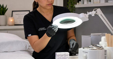 Magnifying lamp bulb replacement guide and backup bulb importance for spa and salon professionals.