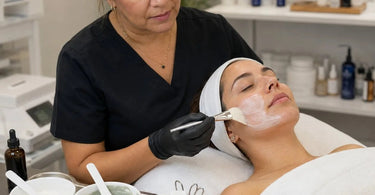 Three separate mixing bowls for cleansing, masks, and extractions used by estheticians for professional hygiene.