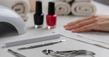 Professional nail tip cutter for precise manicures and nail enhancements