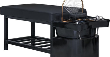 Whale Spa Head Spa Shampoo Bed in a modern salon setting