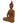 11&quot; Thai Sitting Zenjo Buddha Statue / Rust Patina by East-West Furnishings