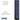 12-inch Wide Double Tier Designer Wood Locker - 1 Wide - 5 Feet High - 15-inch Deep by Salsbury – Blue – Silver Electronic Locks by Salsbury