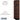 12-inch Wide Double Tier Designer Wood Locker - 1 Wide - 5 Feet High - 21-inch Deep by Salsbury – Mahogany – Hasps by Salsbury