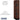 12-inch Wide Double Tier Designer Wood Locker - 1 Wide - 5 Feet High - 21-inch Deep by Salsbury – Mahogany – Black Electronic Locks by Salsbury