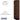 12-inch Wide Double Tier Designer Wood Locker - 1 Wide - 5 Feet High - 21-inch Deep by Salsbury – Mahogany – Silver Resettable Combination Locks by Salsbury
