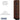 12-inch Wide Double Tier 'S' Style Designer Wood Locker - 1 Wide - 5 Feet High - 21-inch Deep by Salsbury – Mahogany – Black Electronic Locks by Salsbury