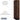 12-inch Wide Double Tier 'S' Style Designer Wood Locker - 1 Wide - 5 Feet High - 21-inch Deep by Salsbury – Mahogany – Silver Electronic Locks by Salsbury