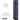 12-inch Wide Double Tier 'S' Style Designer Wood Locker - 1 Wide - 6 Feet High - 21-inch Deep by Salsbury – Blue – Hasps by Salsbury
