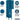 12-inch Wide Double Tier Standard Metal Locker - 1 Wide - 5 Feet High - 18-inch Deep by Salsbury – Blue – Assembled by Salsbury (view 2)
