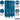 12-inch Wide Double Tier Standard Metal Locker - 3 Wide - 5 Feet High - 12-inch Deep by Salsbury – Blue – Assembled by Salsbury (view 2)