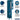 12-inch Wide Double Tier Vented Metal Locker - 1 Wide - 6 Feet High - 18-inch Deep by Salsbury – Blue – Assembled by Salsbury (view 2)