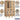 12-inch Wide Double Tier Vented Metal Locker - 3 Wide - 5 Feet High - 18-inch Deep - Tan by Salsbury – Tan – Assembled by Salsbury (view 2)