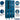 12-inch Wide Double Tier Vented Metal Locker - 3 Wide - 6 Feet High - 12-inch Deep by Salsbury – Blue – Assembled by Salsbury (view 2)