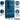 12-inch Wide Double Tier Vented Metal Locker - 3 Wide - 6 Feet High - 15-inch Deep by Salsbury – Blue – Assembled by Salsbury (view 2)