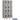 12-inch Wide Double Tier Vented Metal Locker - 3 Wide - 6 Feet High - 18-inch Deep by Salsbury – Gray – Unassembled by Salsbury
