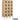 12-inch Wide Five Tier Box Style See-Through Metal Locker - 3 Wide - 5 Feet High - 15-inch Deep by Salsbury – Tan – Unassembled by Salsbury