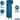 12-inch Wide Five Tier Box Style Standard Metal Locker - 1 Wide - 5 Feet High - 15-inch Deep by Salsbury – Blue – Assembled by Salsbury (view 2)