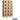 12-inch Wide Five Tier Box Style Vented Metal Locker - 3 Wide - 5 Feet High - 12-inch Deep by Salsbury – Tan – Unassembled by Salsbury