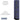 12-inch Wide Four Tier Designer Wood Locker - 1 Wide - 5 Feet High - 18-inch Deep by Salsbury – Blue – Silver Electronic Locks by Salsbury