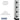 12-inch Wide Four Tier Designer Wood Locker - 1 Wide - 5 Feet High - 18-inch Deep by Salsbury – Gray – Silver Resettable Combination Locks by Salsbury